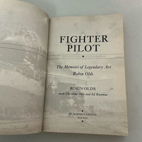 Fighter Pilot Book by Robin Olds - Picture 5 of 6